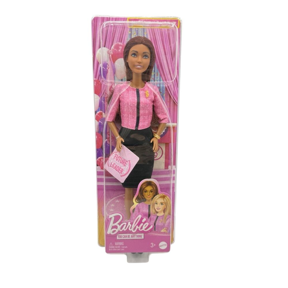 Barbie You Can Be Anything Presidential Candidate Doll 13.25” Career Toy